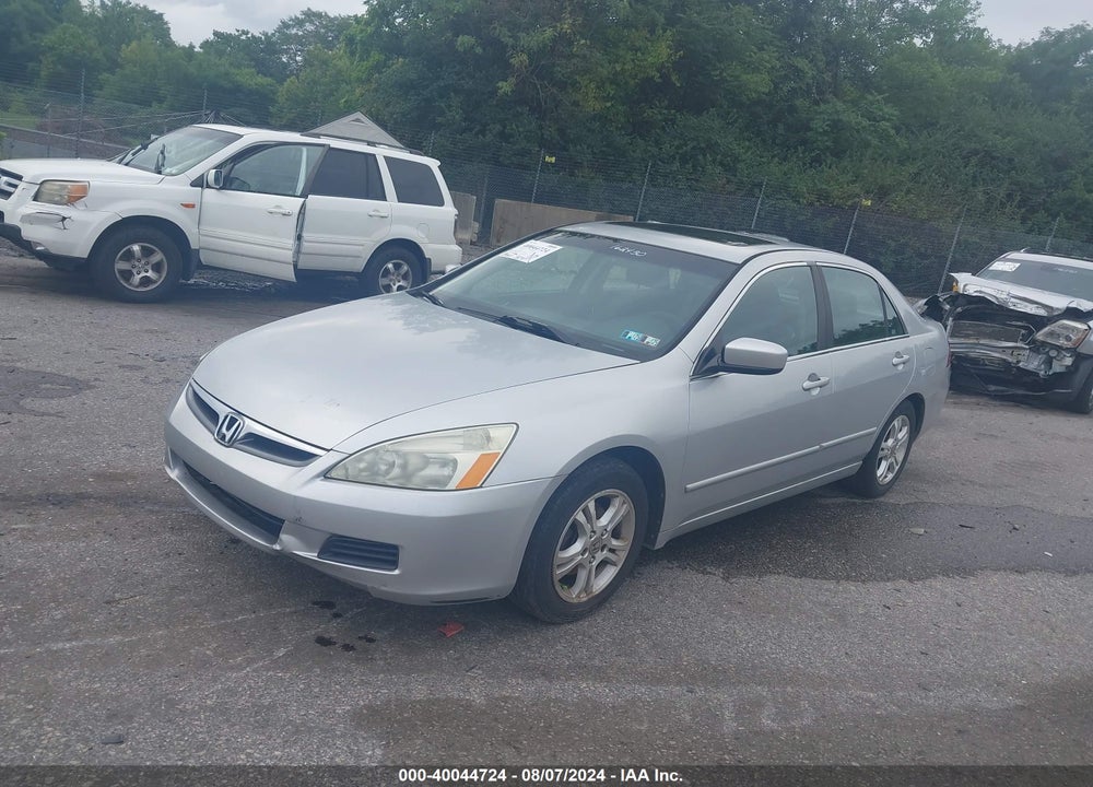2007 HONDA ACCORD 2.4 EX VIN: 1HGCM56797A162430