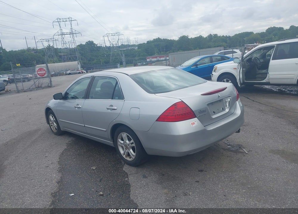 2007 HONDA ACCORD 2.4 EX VIN: 1HGCM56797A162430