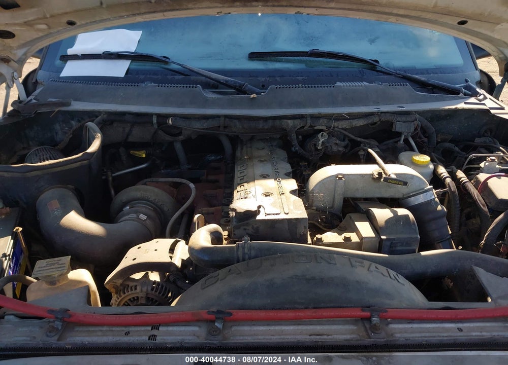 2001 DODGE RAM 2500 ST VIN: 3B7KF23621G231420