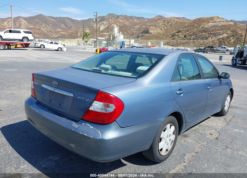 2003 TOYOTA CAMRY LE VIN: JTDBE32K430230171