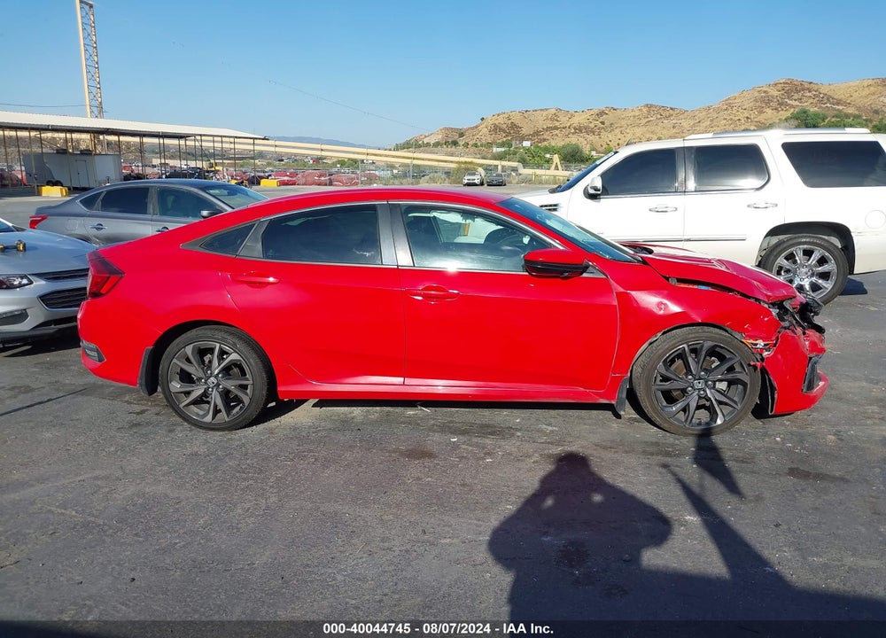 2020 HONDA CIVIC SPORT VIN: 2HGFC2F80LH524681