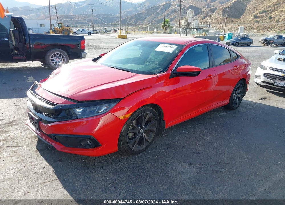 2020 HONDA CIVIC SPORT VIN: 2HGFC2F80LH524681