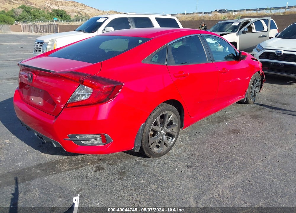 2020 HONDA CIVIC SPORT VIN: 2HGFC2F80LH524681