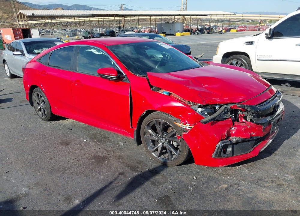 2020 HONDA CIVIC SPORT VIN: 2HGFC2F80LH524681
