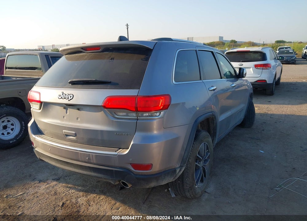 2018 CHEROKEE JEEP GRAND  LIMITED 4X2 VIN: 1C4RJEBG5JC218723