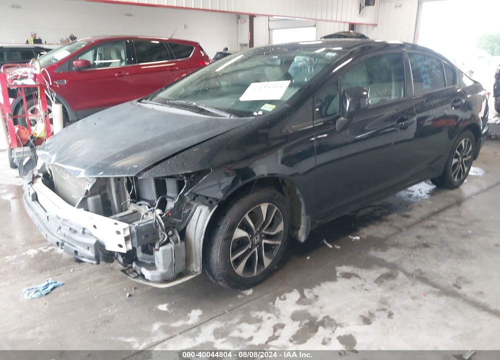 2013 HONDA CIVIC EX VIN: 19XFB2F87DE239619