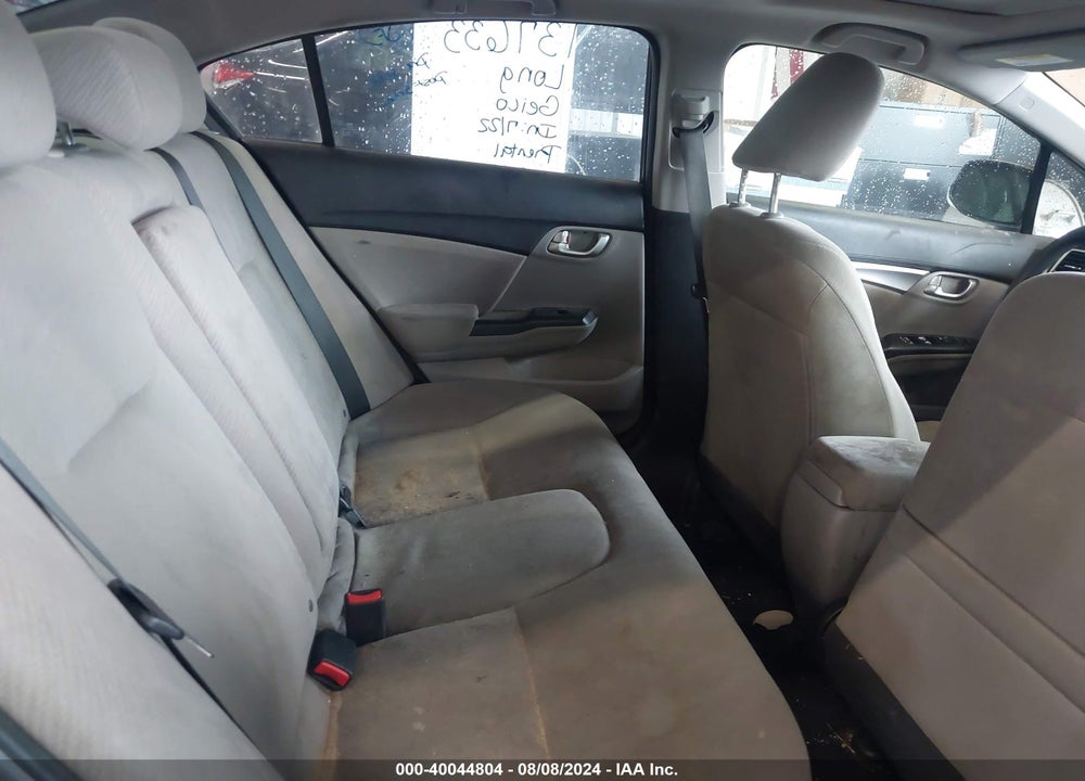 2013 HONDA CIVIC EX VIN: 19XFB2F87DE239619