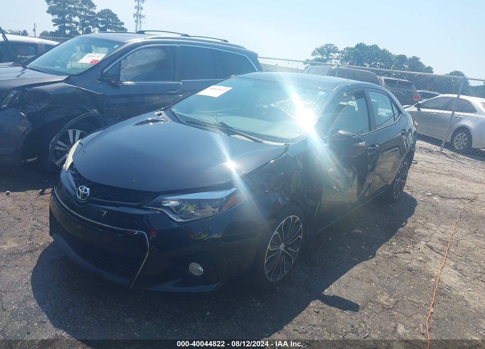 2015 TOYOTA COROLLA S PLUS VIN: 5YFBURHE2FP347863