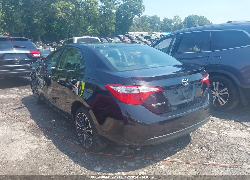 2015 TOYOTA COROLLA S PLUS VIN: 5YFBURHE2FP347863