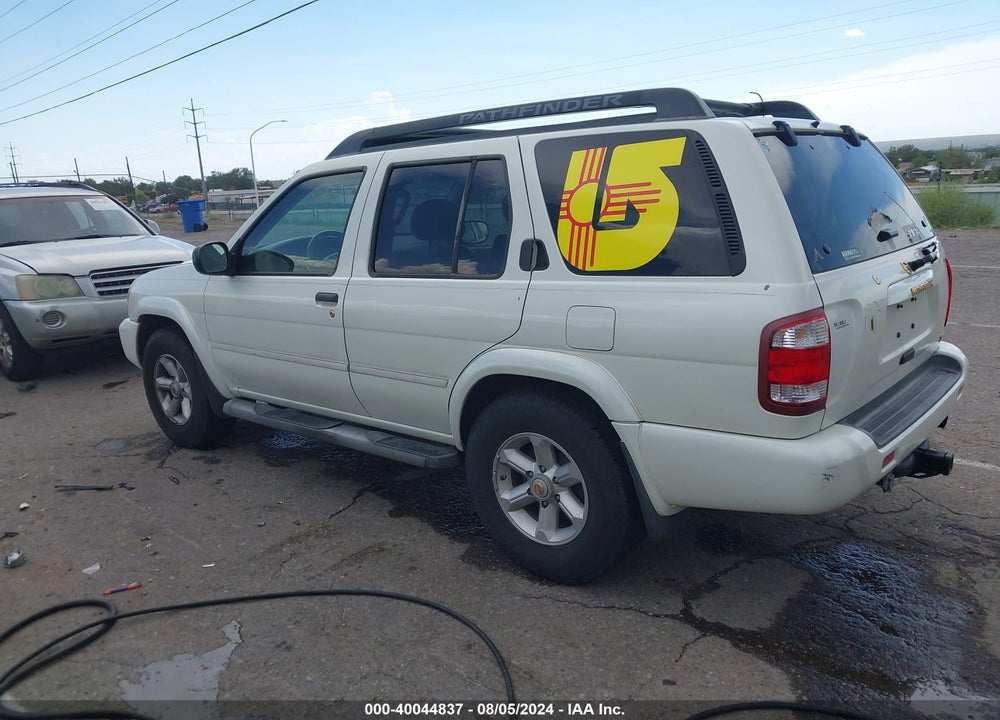 2004 NISSAN PATHFINDER SE VIN: JN8DR09X94W802402