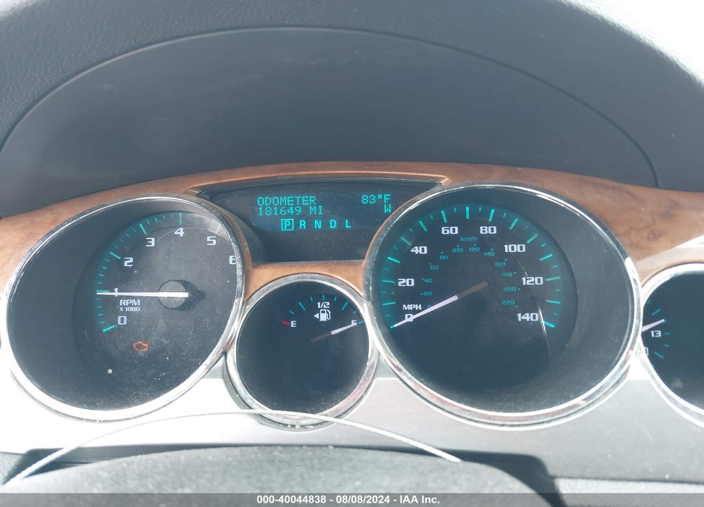 2011 BUICK ENCLAVE CX VIN: 5GAKRAED9BJ136349
