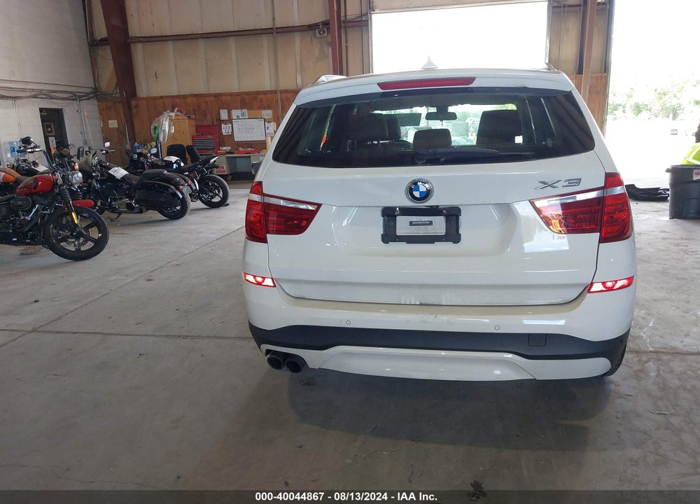 2017 BMW X3 XDRIVE28I VIN: 5UXWX9C52H0T12929
