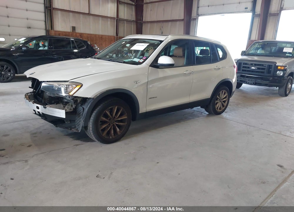2017 BMW X3 XDRIVE28I VIN: 5UXWX9C52H0T12929