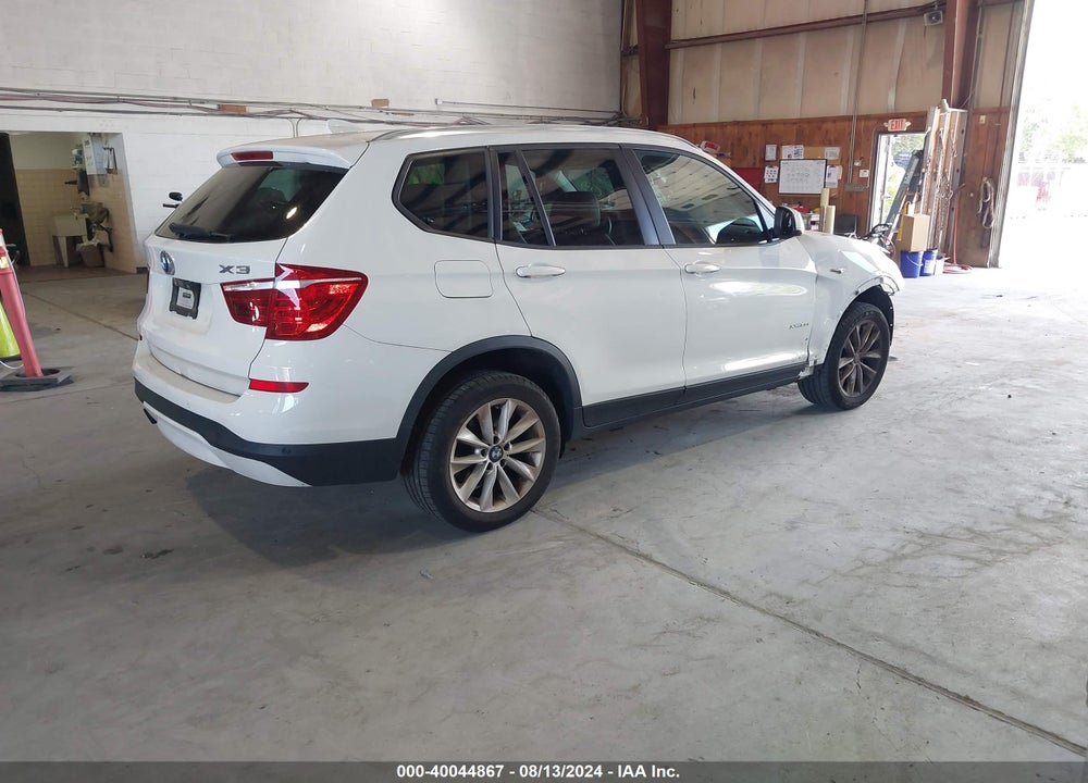 2017 BMW X3 XDRIVE28I VIN: 5UXWX9C52H0T12929