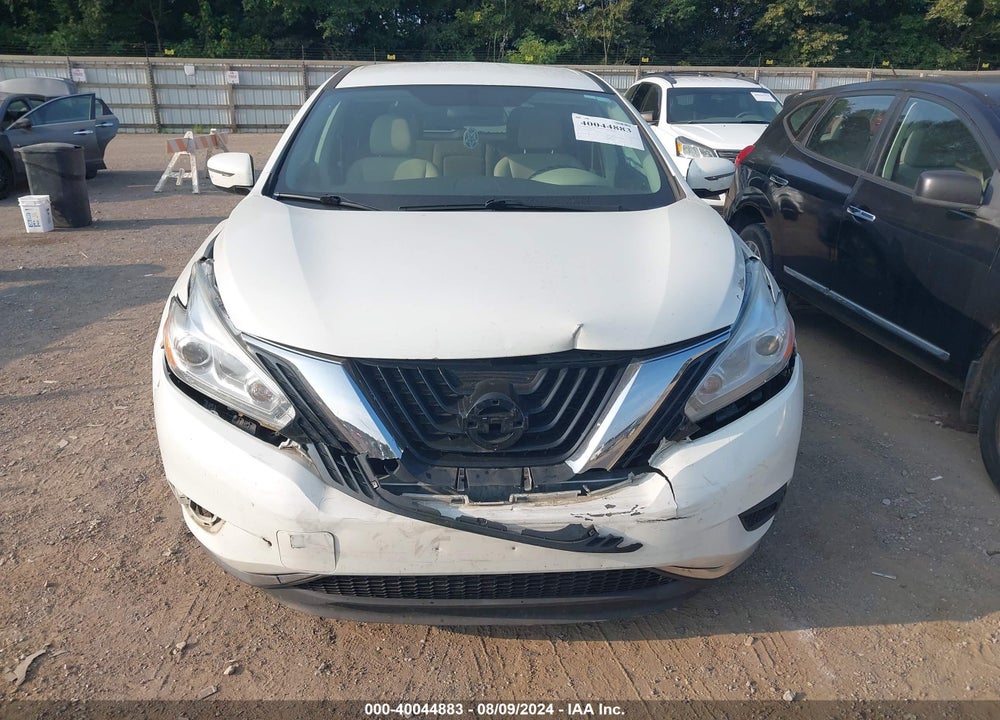 2017 NISSAN MURANO S VIN: 5N1AZ2MG6HN119176