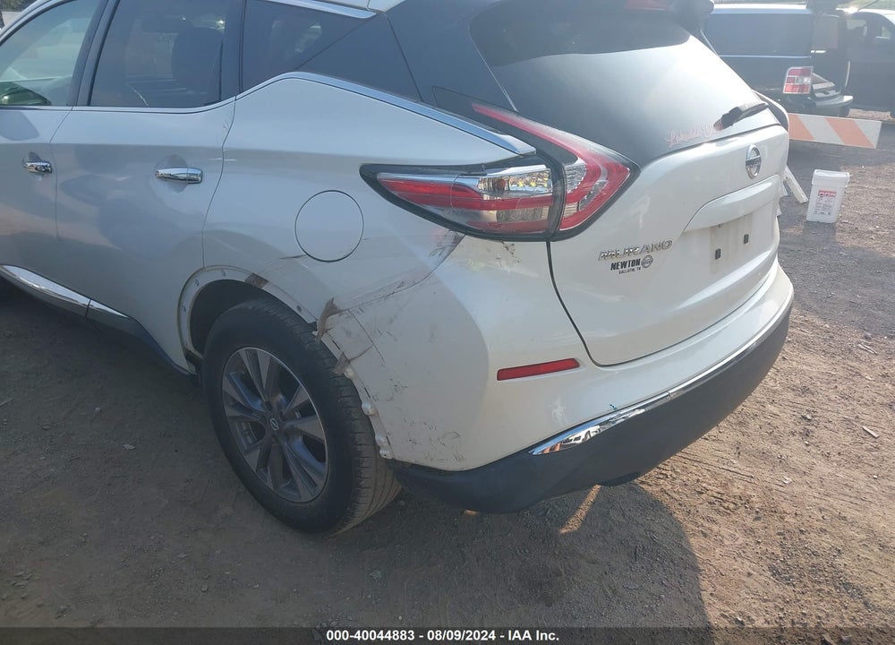 2017 NISSAN MURANO S VIN: 5N1AZ2MG6HN119176