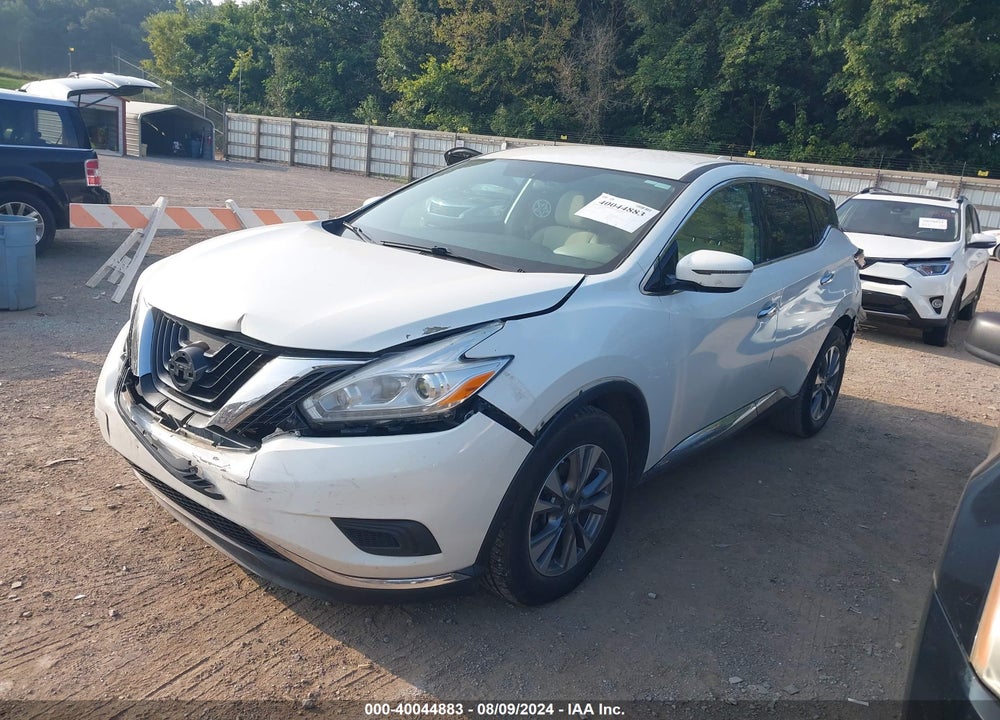 2017 NISSAN MURANO S VIN: 5N1AZ2MG6HN119176