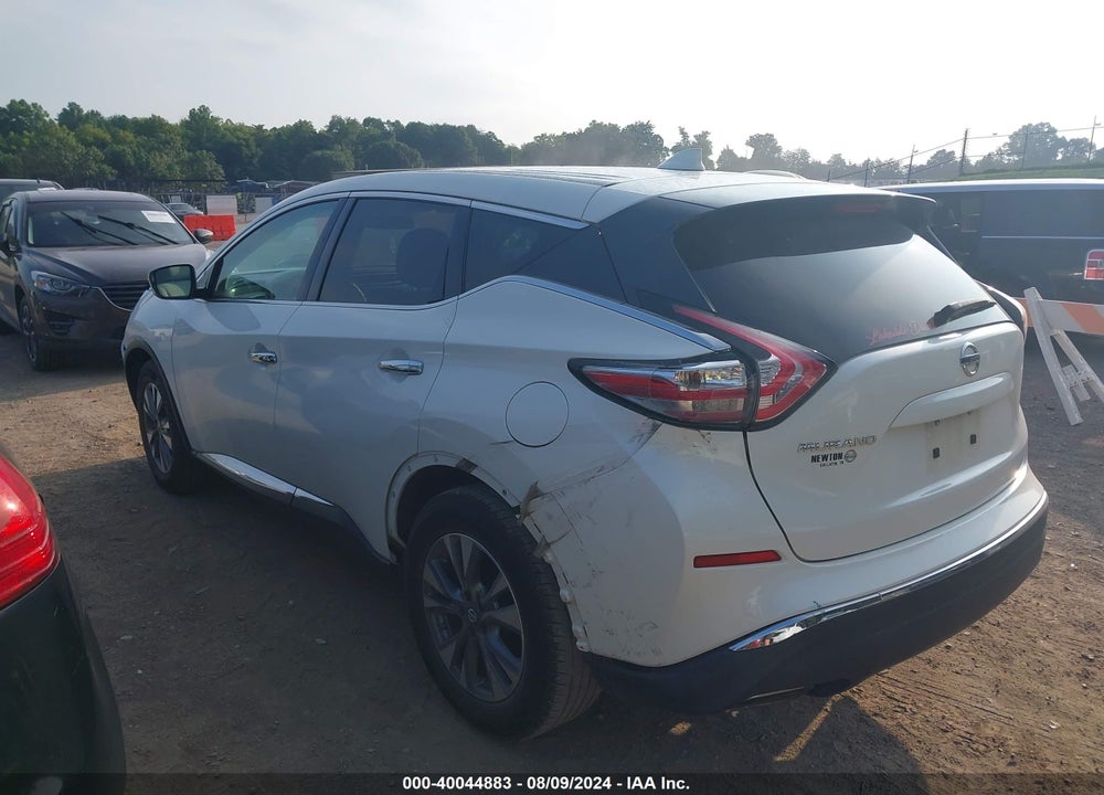 2017 NISSAN MURANO S VIN: 5N1AZ2MG6HN119176