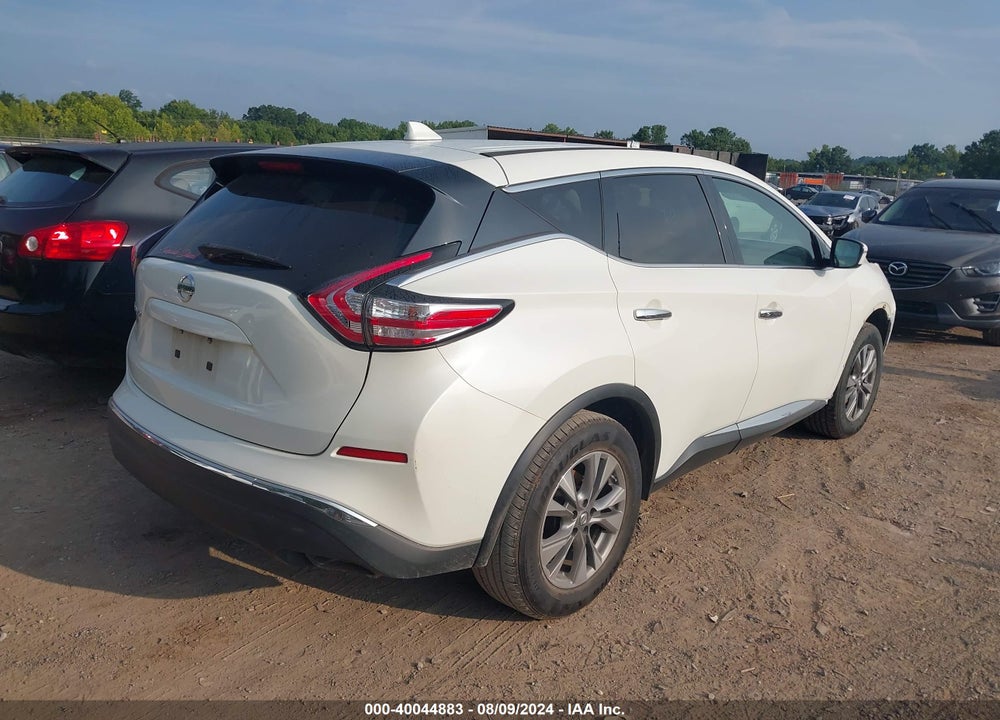2017 NISSAN MURANO S VIN: 5N1AZ2MG6HN119176