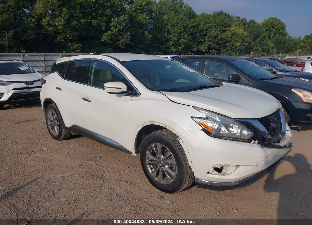 2017 NISSAN MURANO S VIN: 5N1AZ2MG6HN119176