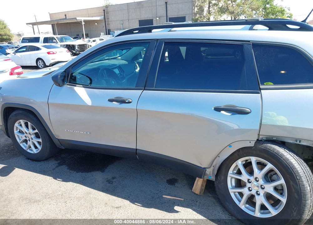 2017 JEEP CHEROKEE SPORT 4X4 VIN: 1C4PJMAS6HW647613