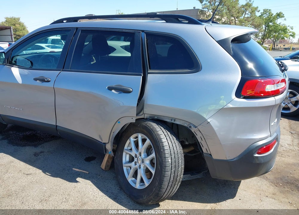 2017 JEEP CHEROKEE SPORT 4X4 VIN: 1C4PJMAS6HW647613