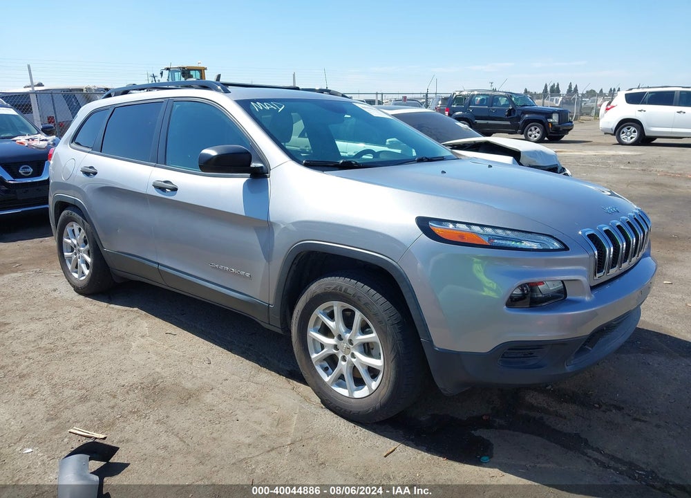 2017 JEEP CHEROKEE SPORT 4X4 VIN: 1C4PJMAS6HW647613