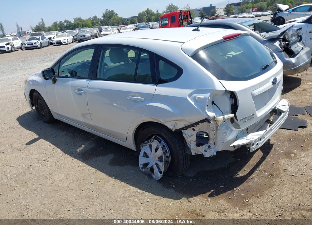 2013 SUBARU IMPREZA 2.0I VIN: JF1GPAA60D2829038