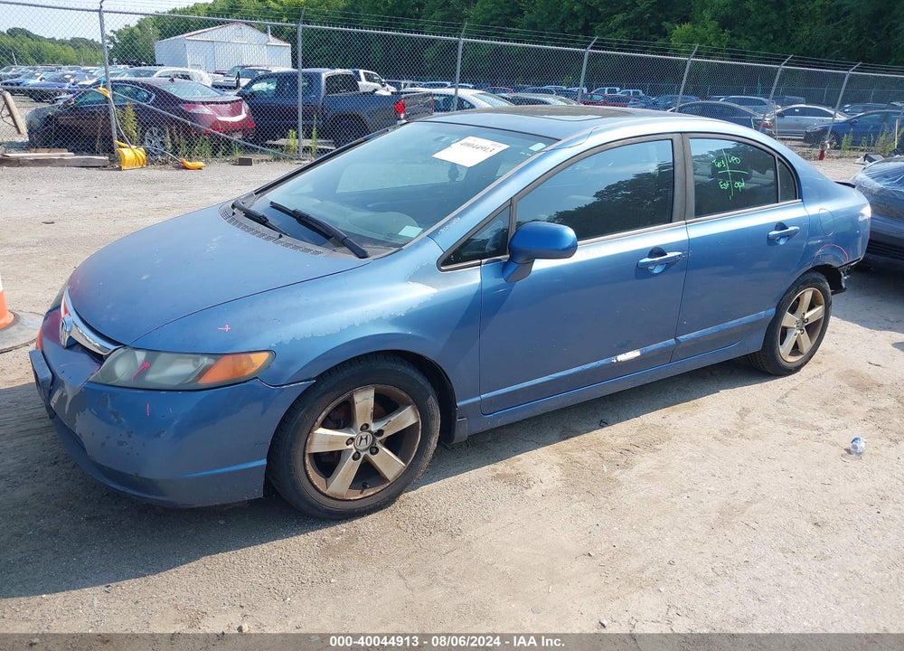 2006 HONDA CIVIC EX VIN: 1HGFA16806L005119