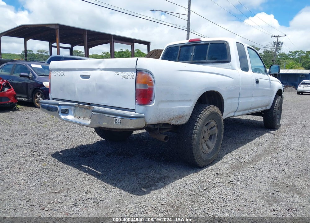 2000 TOYOTA TACOMA BASE V6 VIN: 4TAWN72N6YZ592360
