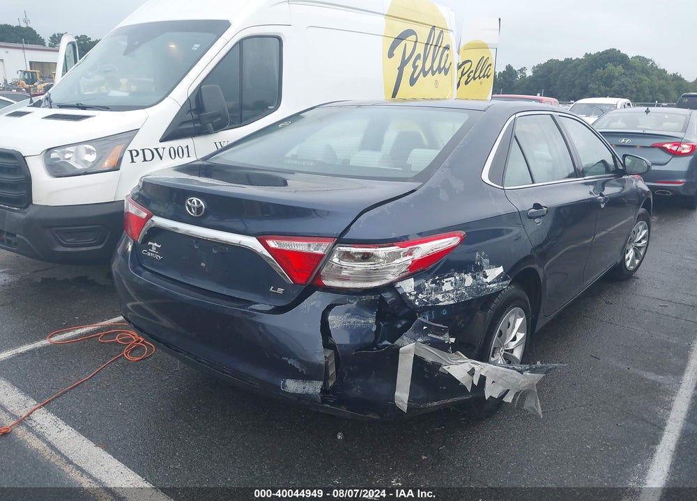 2015 TOYOTA CAMRY LE VIN: 4T4BF1FK2FR506793