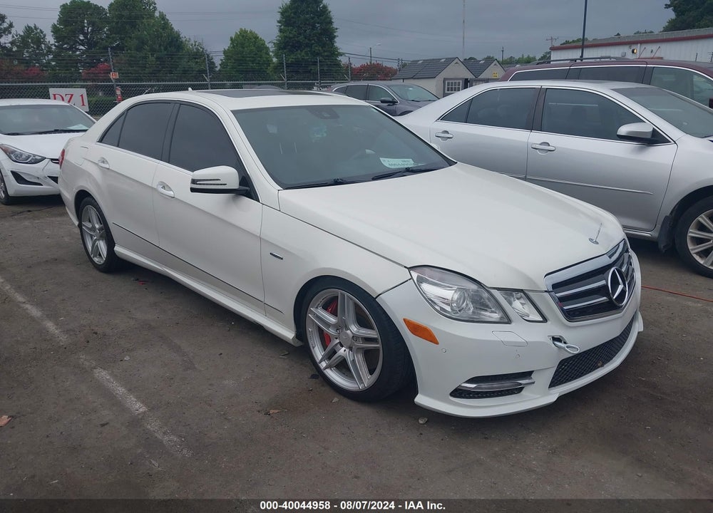 2012 MERCEDES-BENZ E 550 4MATIC VIN: WDDHF9BB0CA597465