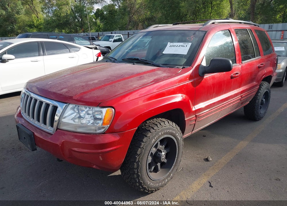 2004 JEEP GRAND CHEROKEE LIMITED VIN: 1J4GW58N64C142572