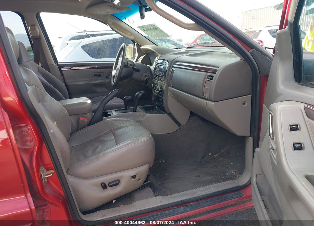 2004 JEEP GRAND CHEROKEE LIMITED VIN: 1J4GW58N64C142572