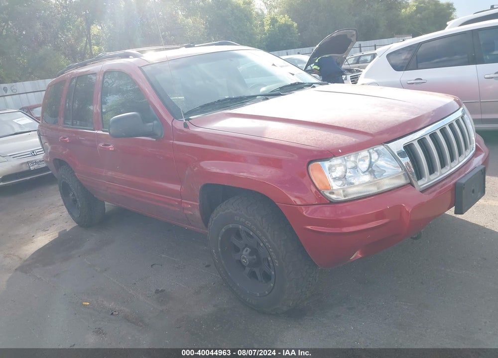 2004 JEEP GRAND CHEROKEE LIMITED VIN: 1J4GW58N64C142572