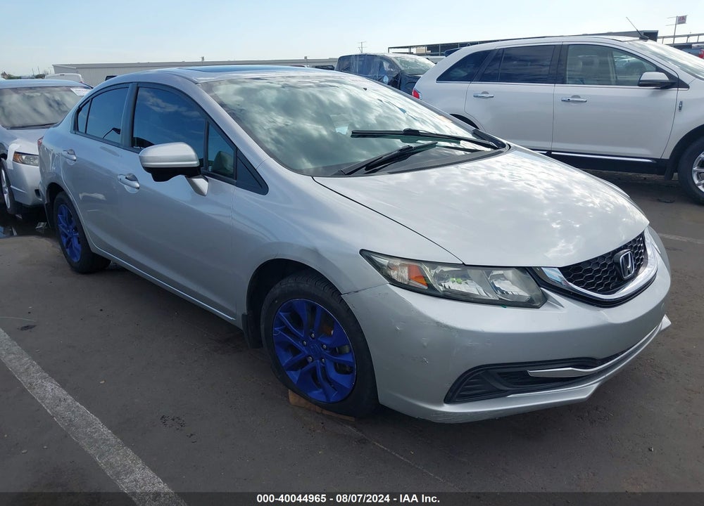2014 HONDA CIVIC EX VIN: 19XFB2F89EE019092