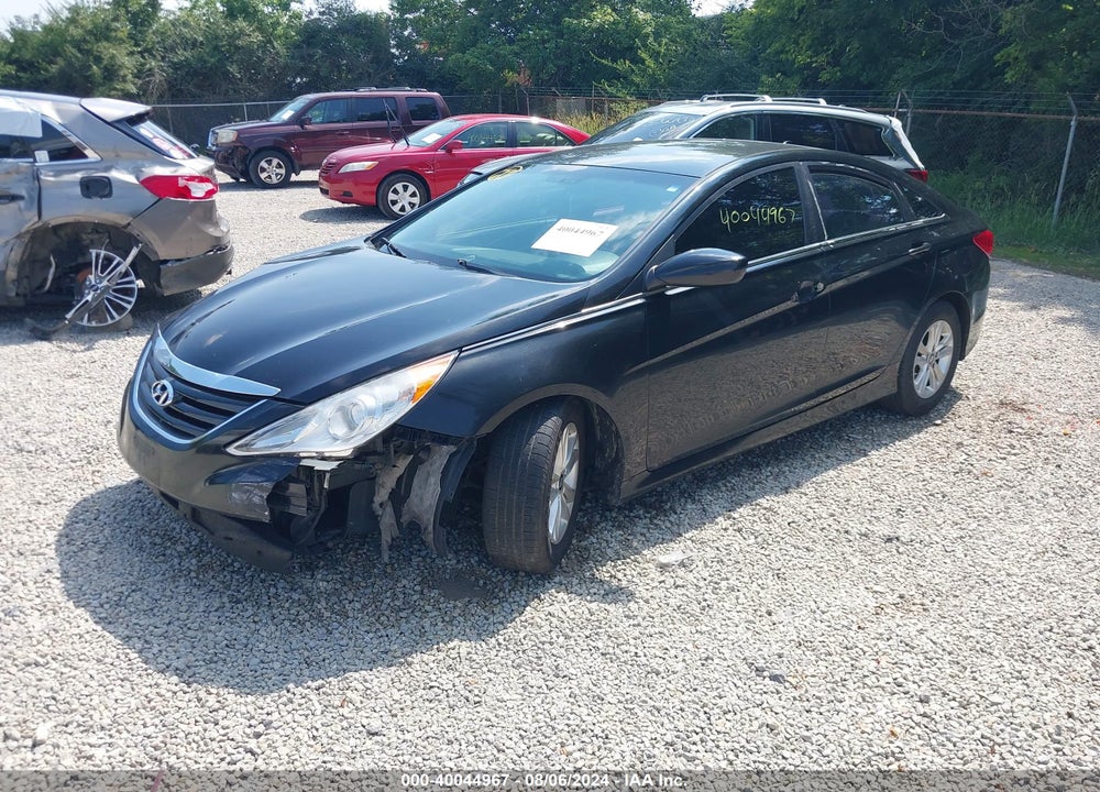 2014 HYUNDAI SONATA GLS VIN: 5NPEB4ACXEH908773