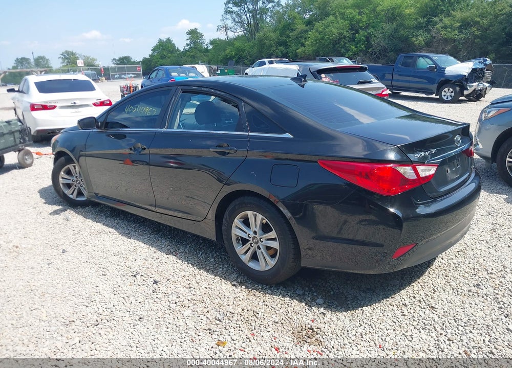 2014 HYUNDAI SONATA GLS VIN: 5NPEB4ACXEH908773
