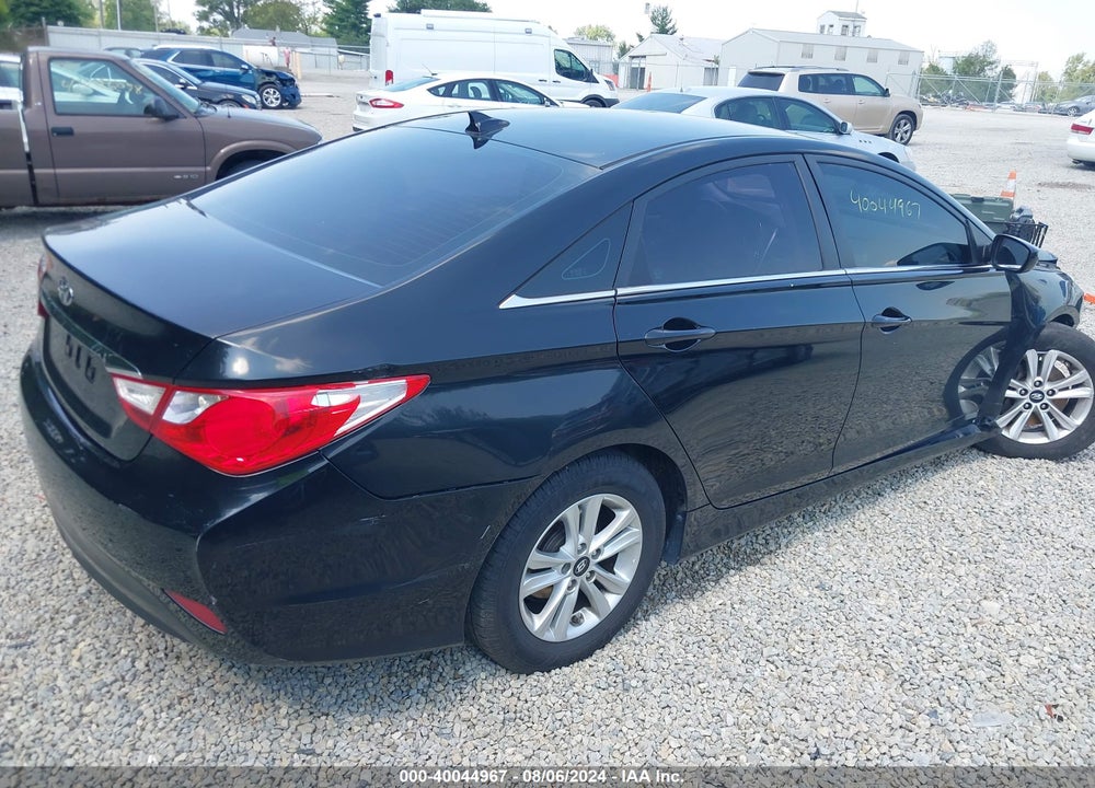 2014 HYUNDAI SONATA GLS VIN: 5NPEB4ACXEH908773