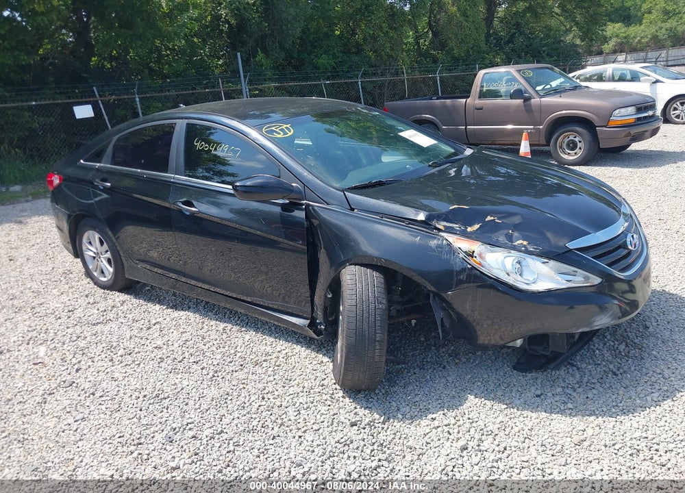2014 HYUNDAI SONATA GLS VIN: 5NPEB4ACXEH908773
