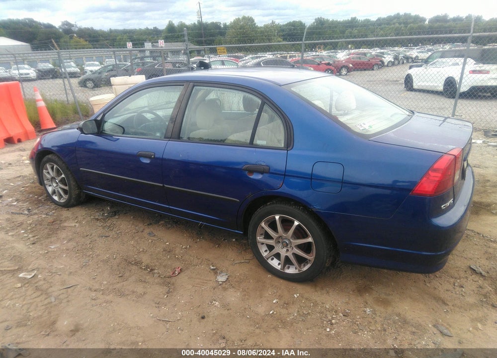 2004 HONDA CIVIC VIN: 1HGES16324L024099