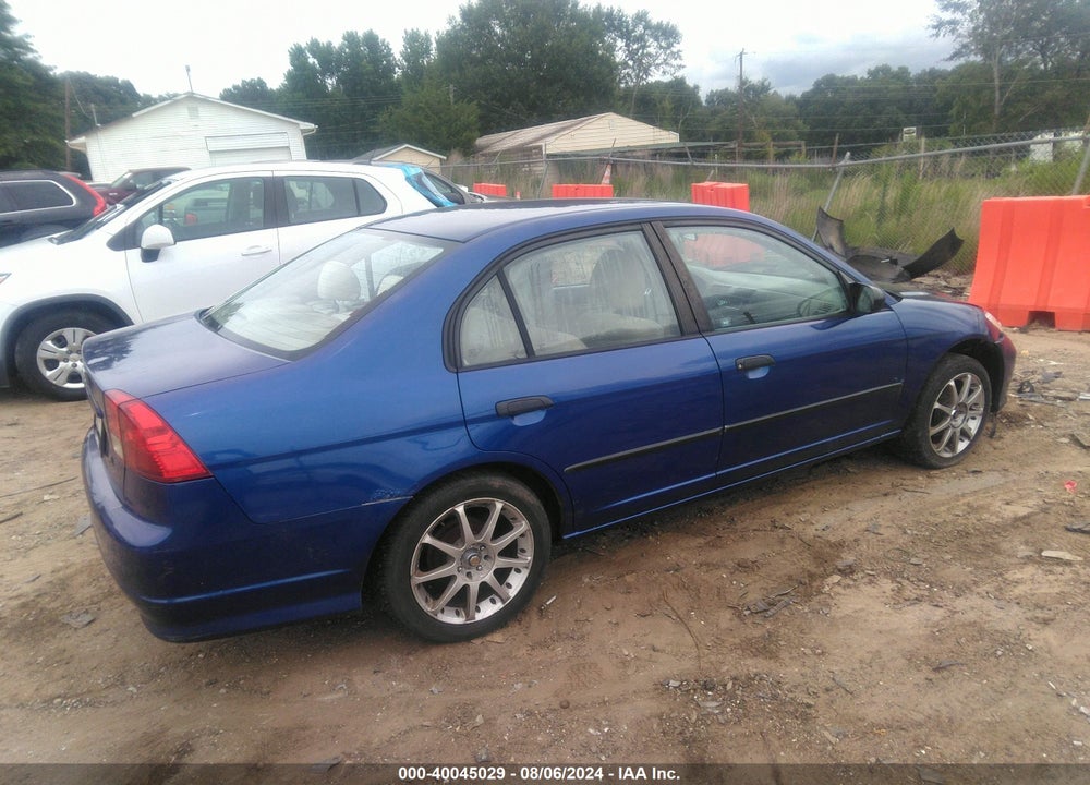 2004 HONDA CIVIC VIN: 1HGES16324L024099