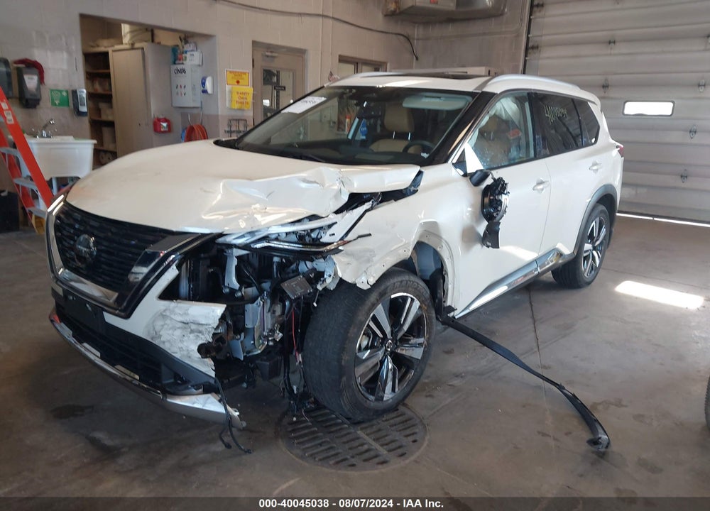 2021 NISSAN ROGUE PLATINUM INTELLIGENT AWD VIN: JN8AT3DD9MW321665