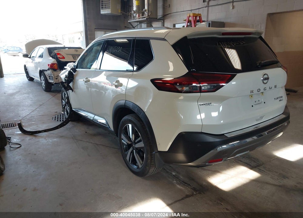 2021 NISSAN ROGUE PLATINUM INTELLIGENT AWD VIN: JN8AT3DD9MW321665
