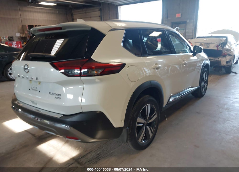 2021 NISSAN ROGUE PLATINUM INTELLIGENT AWD VIN: JN8AT3DD9MW321665