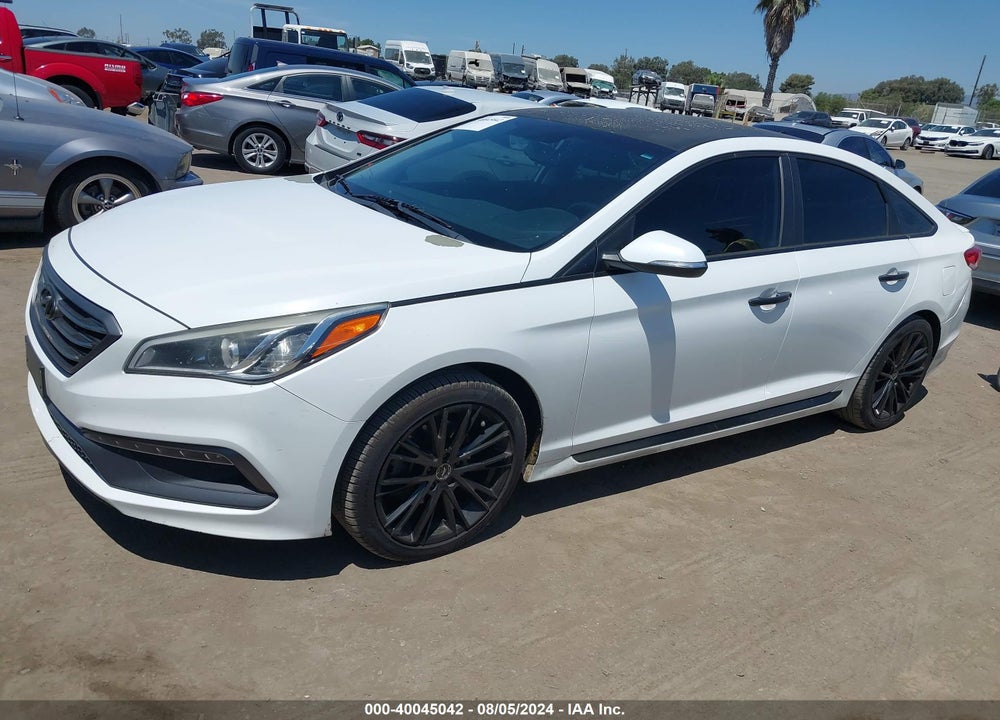 2016 HYUNDAI SONATA SPORT VIN: 5NPE34AF4GH267145