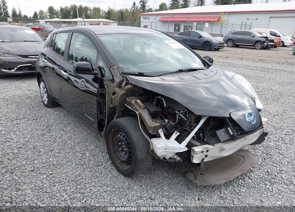 2015 NISSAN LEAF S VIN: 1N4AZ0CP8FC300112