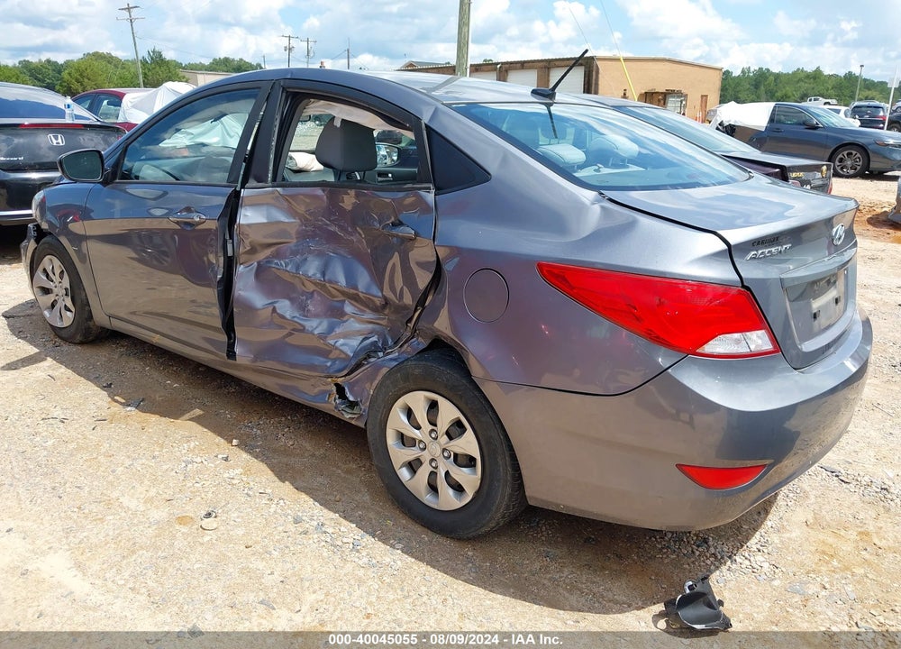 2017 HYUNDAI ACCENT SE VIN: KMHCT4AE6HU252471