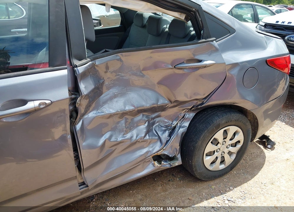 2017 HYUNDAI ACCENT SE VIN: KMHCT4AE6HU252471