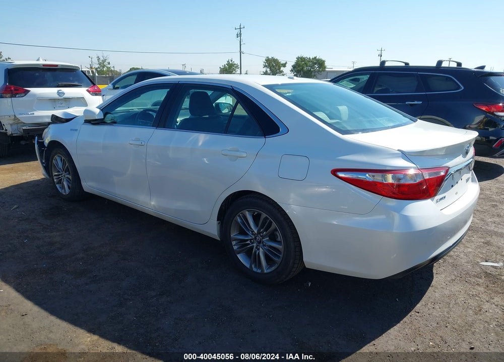 2017 TOYOTA CAMRY HYBRID SE VIN: 4T1BD1FK4HU222570